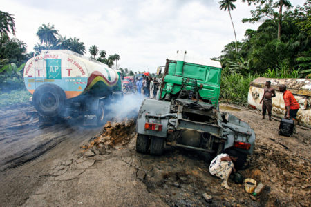 George Osodi, East West Road, 2007